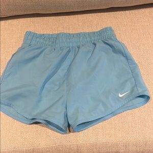 Nike Blue Athletic Shorts Lightweight Breathable